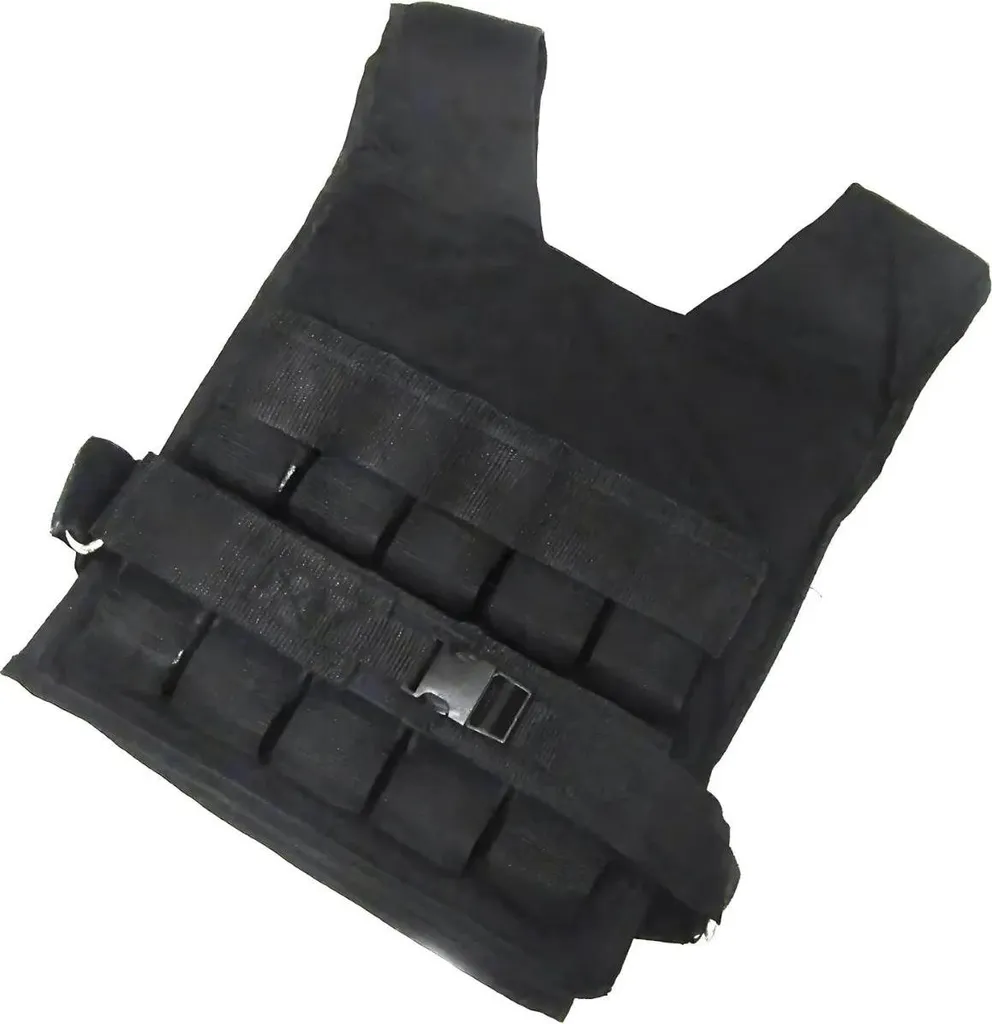 Gilet Lesté Toorx Fitness Noir Ajustable pour Progresser en Musculation