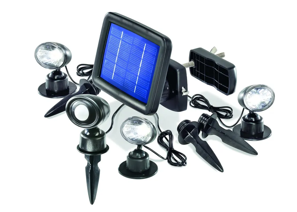 Projecteur solaire à détection de mouvement Trio PIR pour jardin