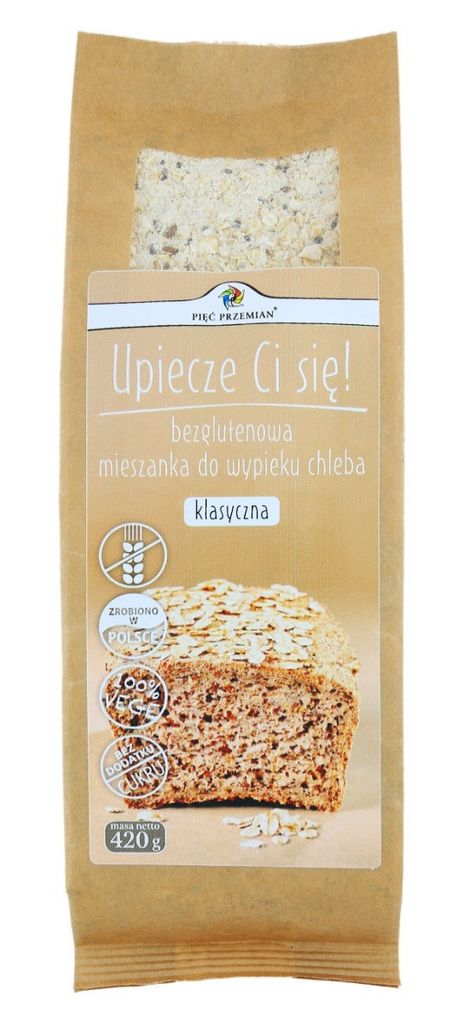 MIESZANKA DO WYPIEKU CHLEBA KLASYCZNA BEZ DODATKU CUKRÓW Zdjęcie produktu 