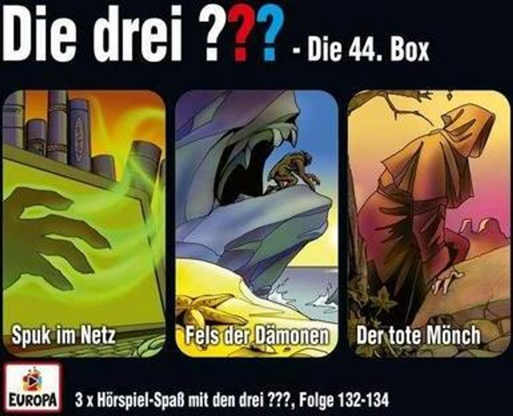 Die drei ??? - 3er Box 44 (Folgen 132, 133, 134)