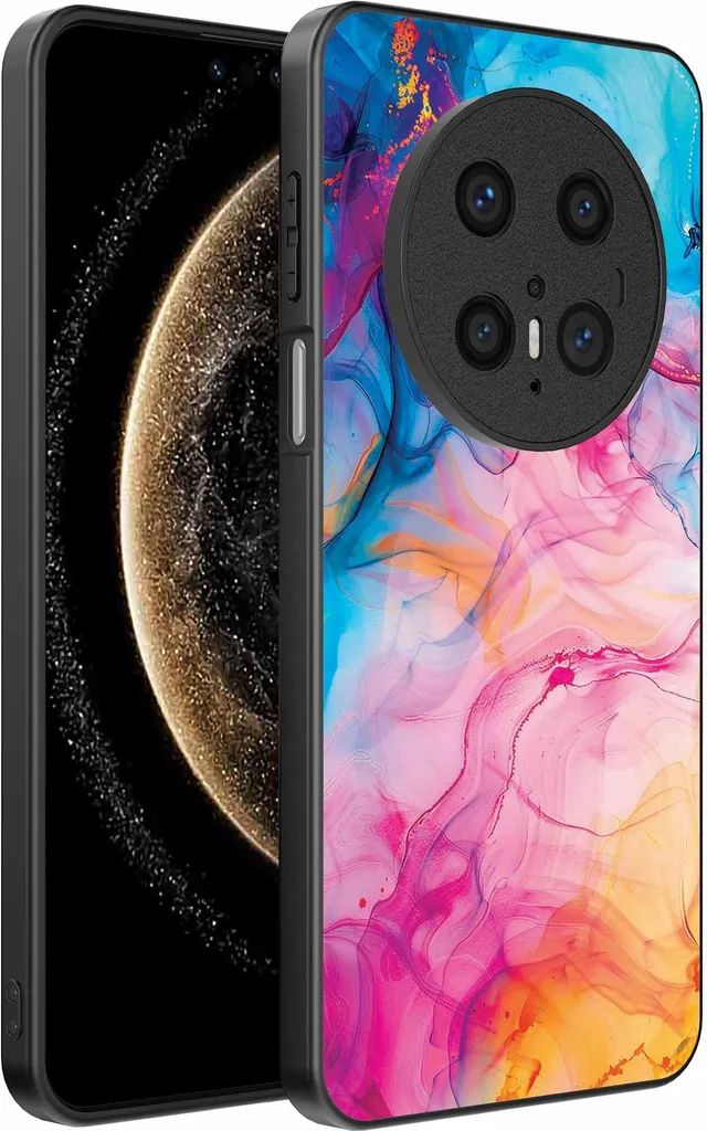 Design Cover Huawei Mate 70 | Marmo Arcobaleno in Acrilico Smart