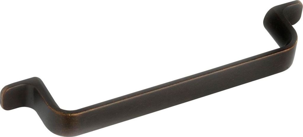 Furnipart Griff Rio LA 128mm - antiker Möbelgriff - Bügelgriff Breite 164mm, Zinkdruckguss antik braun