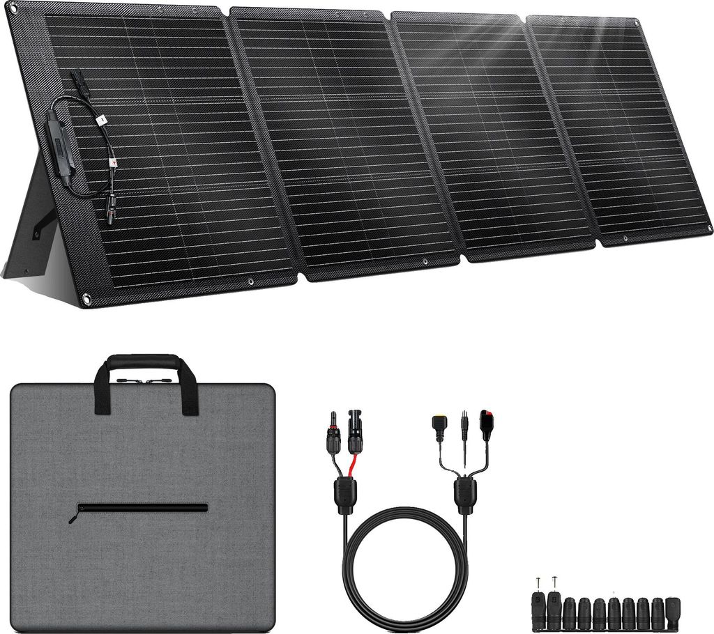 Solarpanel, faltbar, hohe Effizienz, SPC200 ETFE 200W, 20,5V, 200W
