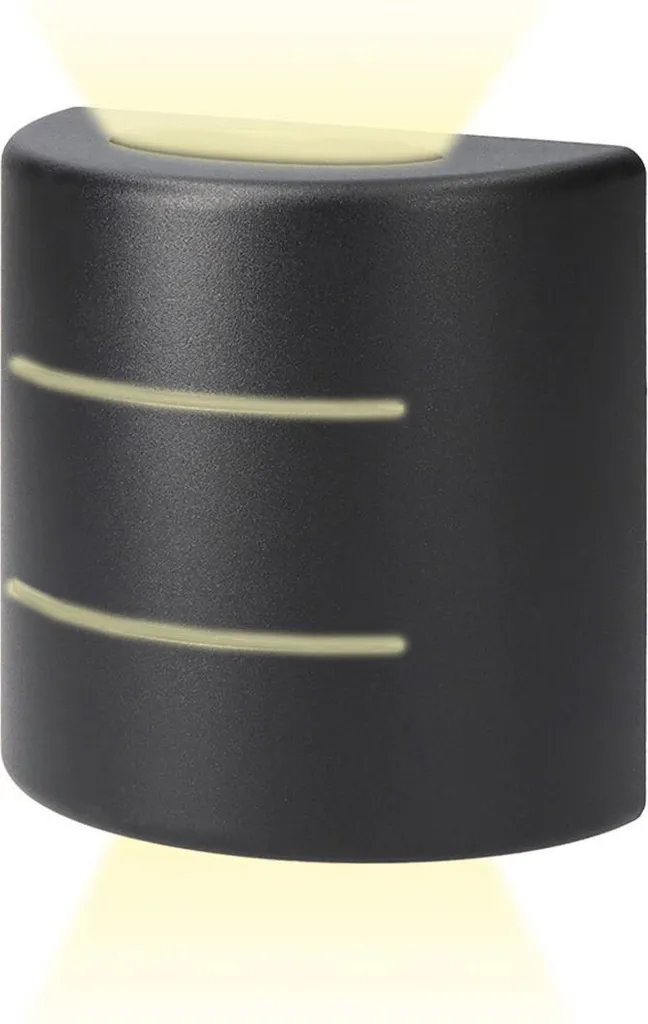 Lampada LED EDM 6W IP65 Prezzo Imbattibile - Applique Ovale 4000K