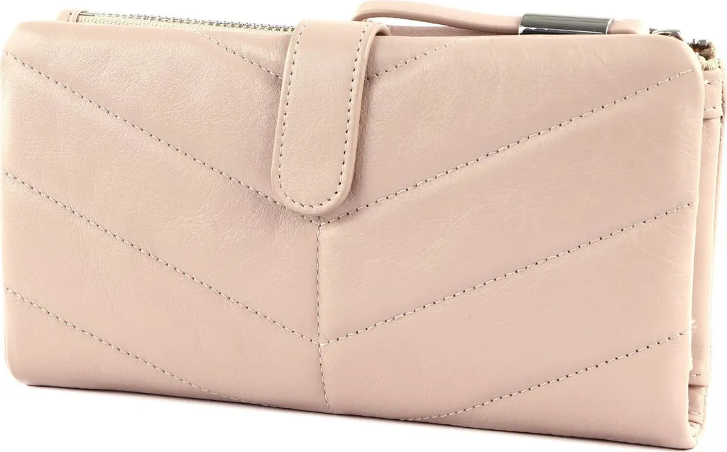 Petit portefeuille femme Picard Warm Up vieux rose format compact zip