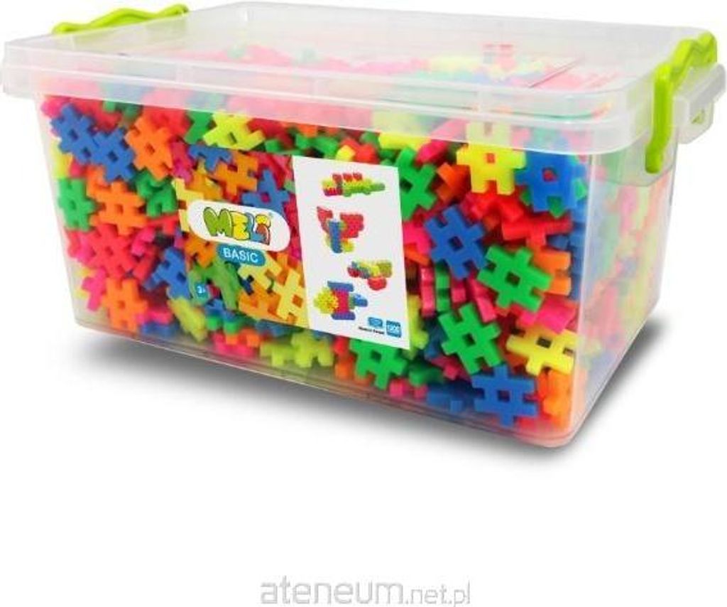 Klocki Meli Basic Neon Edu 1200szt Obrázek produktu 