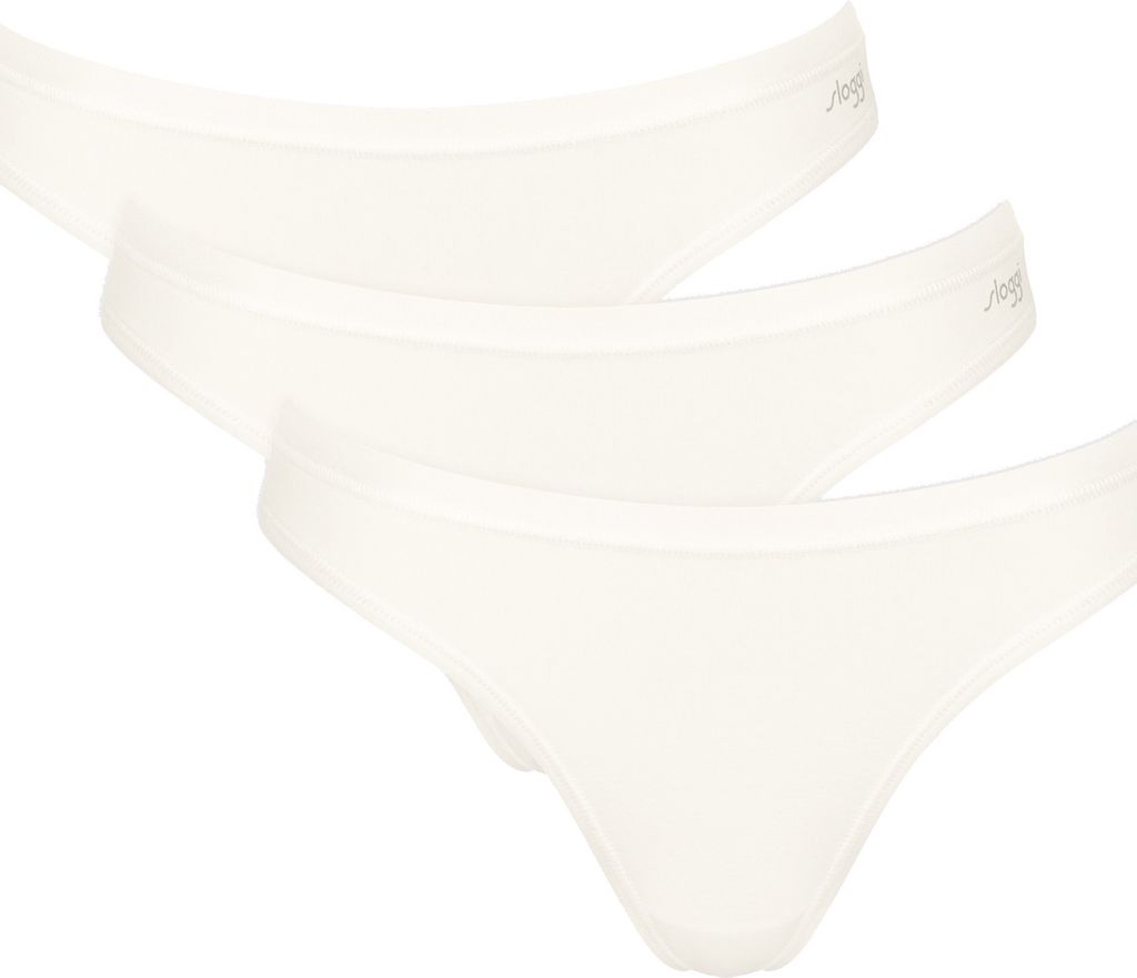 sloggi Brief GO DAILY Baumwolle MINI Damenslip 3er Pack