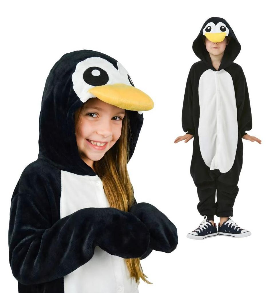 Pigiama Onesie Kigurumi Costume Travestimento Pinguino Immagine del prodotto 