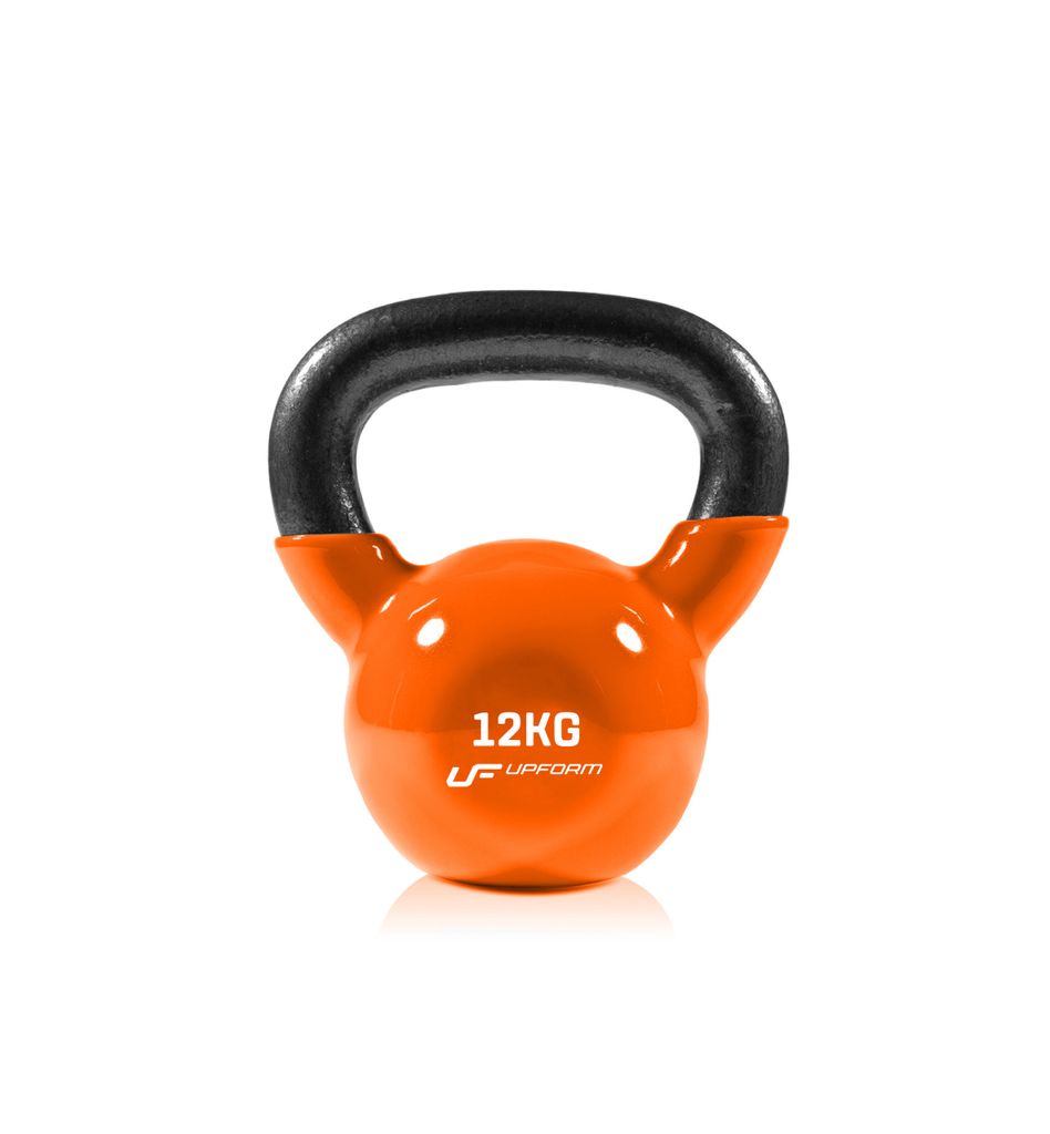 UpForm Vinyl-Gusseisenhantel Kettlebell 12 kg Produktbild 