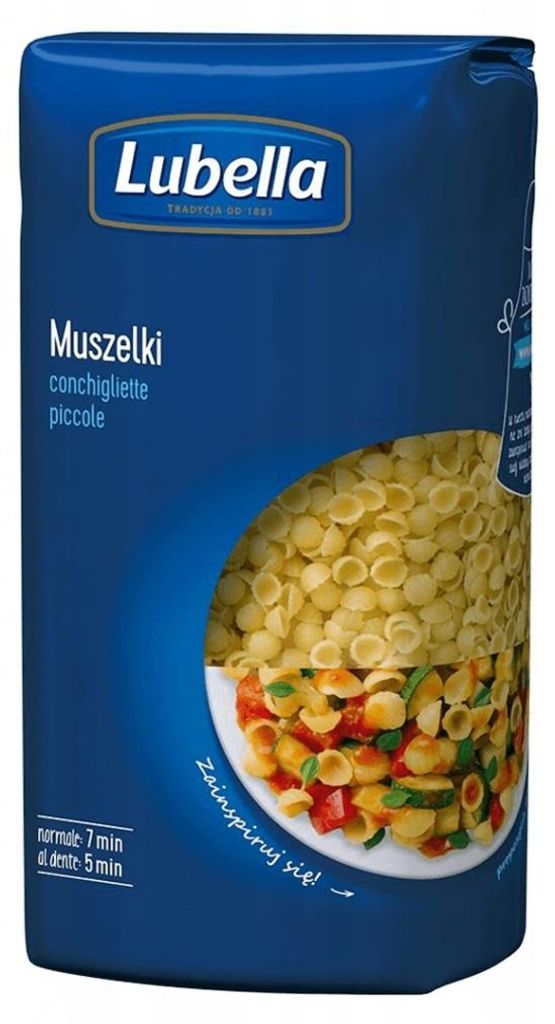 Lubella Makaron Muszelki, 400 gramos Imagen del producto 