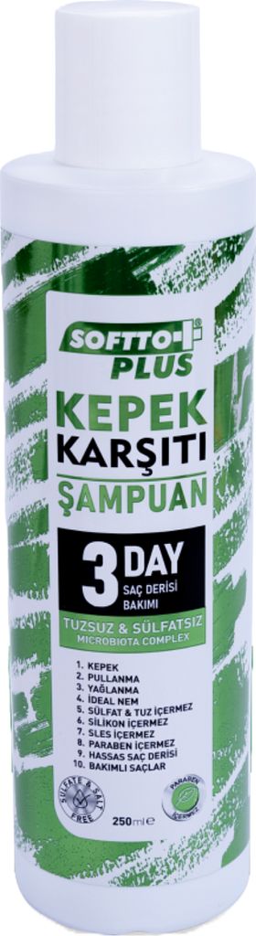 Softto+Plus Anti-Schuppen-Shampoo – Frische, Pflege & Schuppenfreiheit in einem