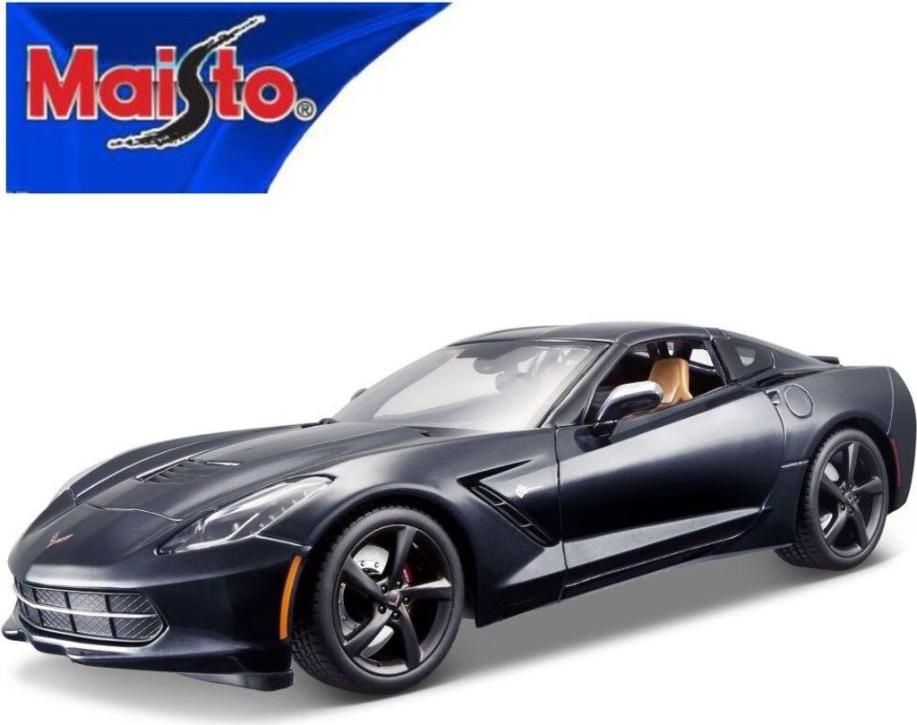 Maisto Corvette Stingray 2014 im Maßstab 1:18 rot metallic