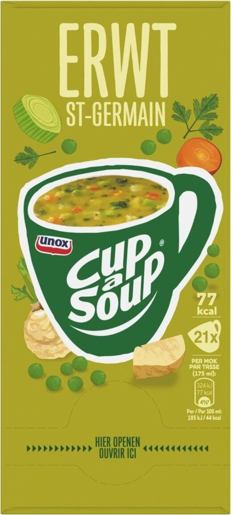 Unox-Cup-a-Soup-Erbsensuppe 175 ml Produktbild 