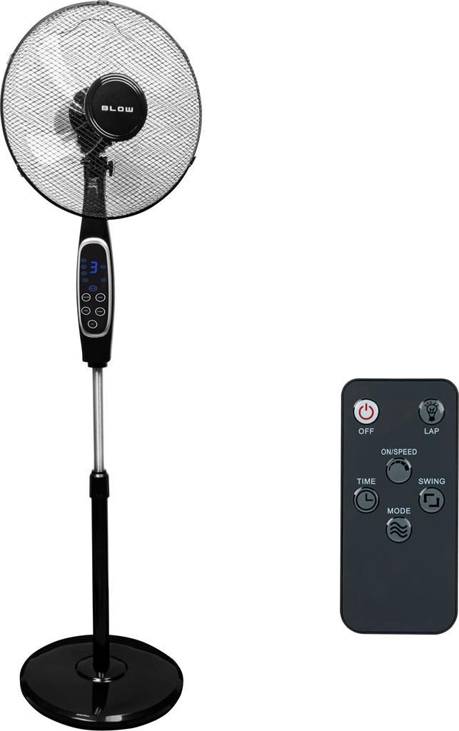 Blow Standing fan 16" LCD+ remote control Obrázok produktu 