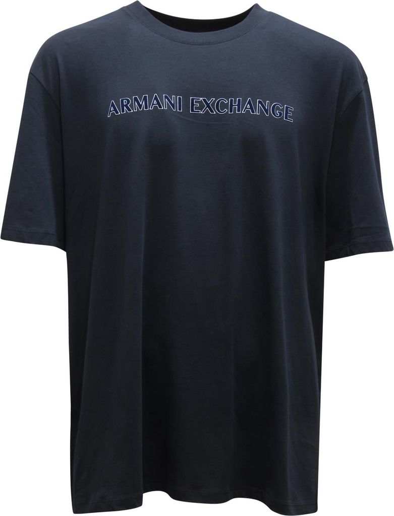 M8272 Maglia Uomo Armani Exchange Man T-Shirt Blue