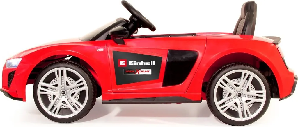 Audi R8 Spyder Jamara 460915 rouge avec batterie Einhell 18V interchangeable - 8