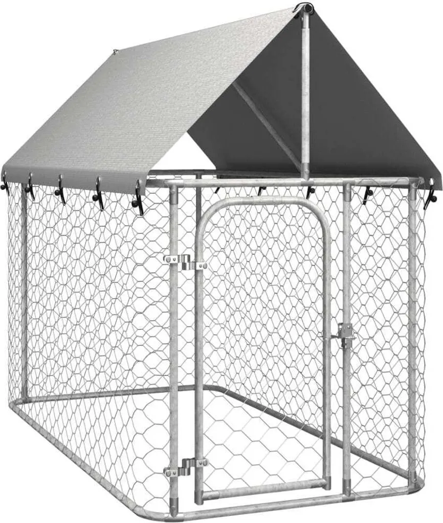 Cage de Piège Chasseur d'Animaux Extérieur 200x100x150 cm - Living Store