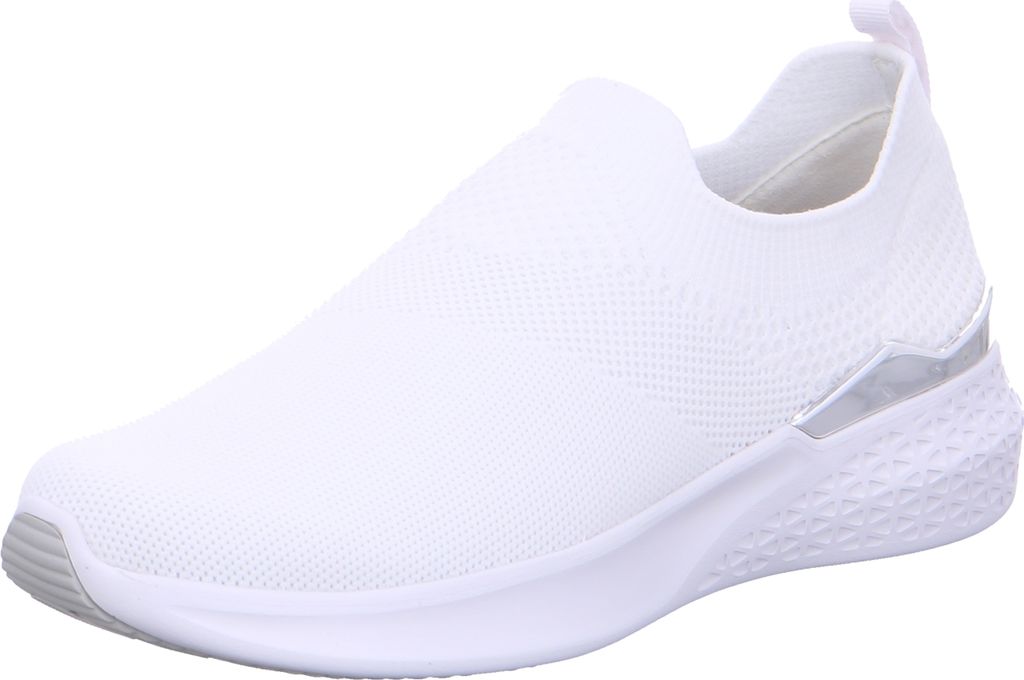 ARA Maya Weiss Tessile: Sneaker Leggere In Tessuto Bianco Con Plantare Morbido - 3