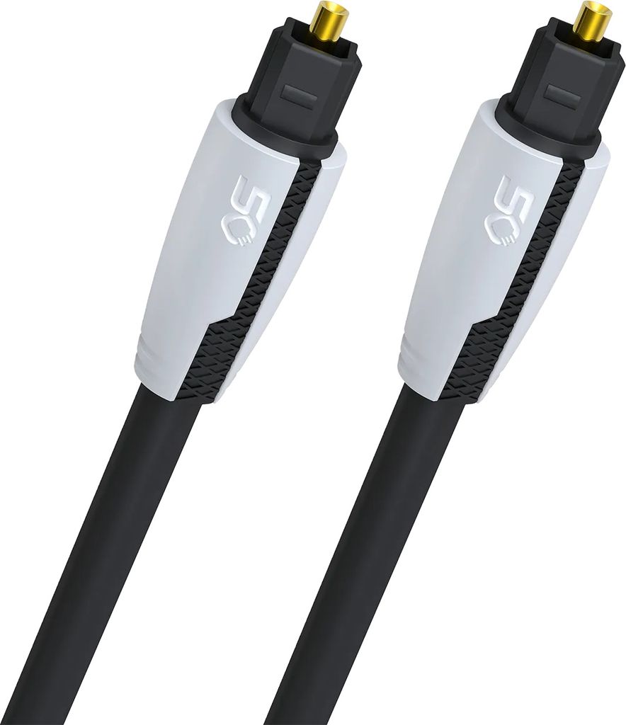 OEHLBACH Optisches Audio-Digital Kabel Easy Connect Opto D1C144 schwarz