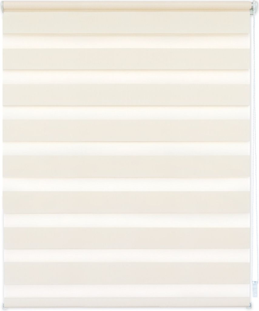 Duo Doppelrollo Klemmfix Fensterrollo ohne Bohren mit Pendelsicherung beige 100 x 160 cm