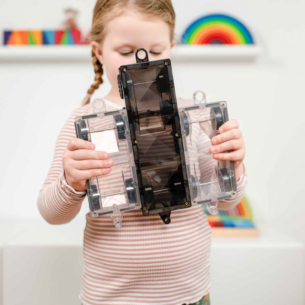 Magnetic Tiles Magnetická stavebnice 50 kusů autíček Obrázek produktu 5