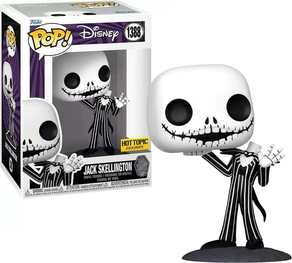 Complétez votre collection avec Jack Skellington Funko POP 1388 exclusif