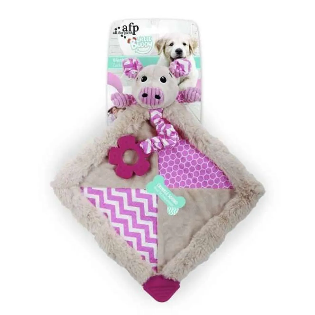 All For Paws Little Buddy Blanky Piggy: Peluche Conforto per Cuccioli