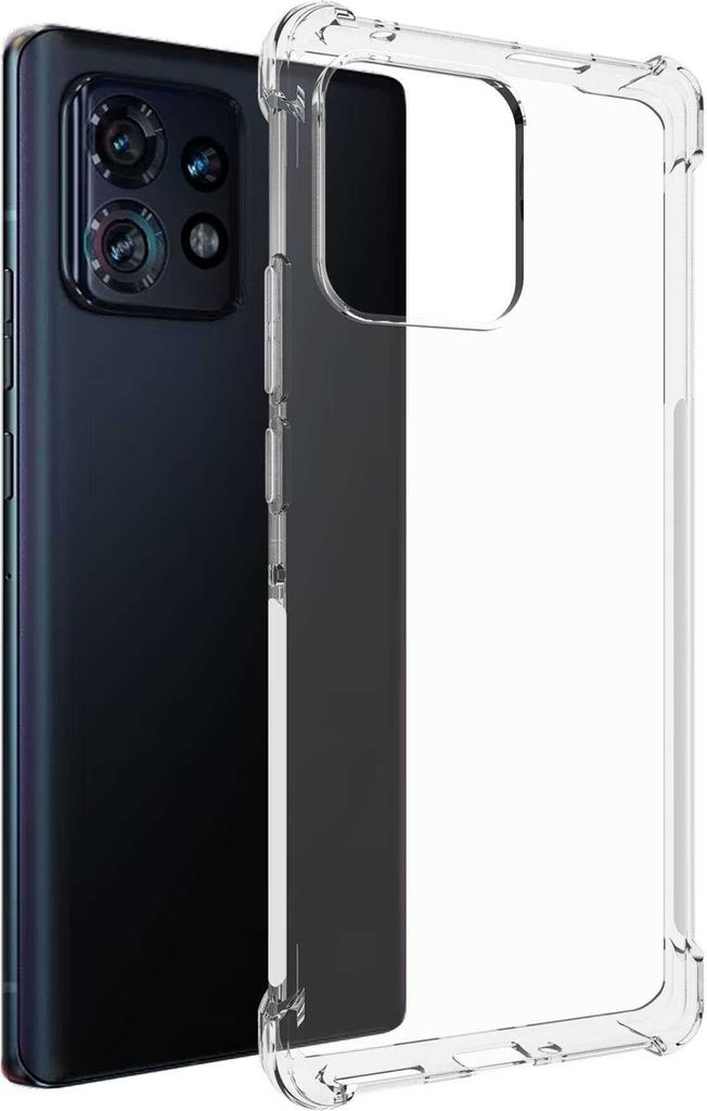 TPU Hülle Clear Armor Soft Case für Motorola Edge 40 Pro (Moto X40, 6.67'') - transparent