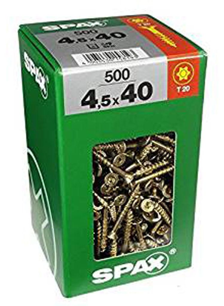 Spax TRX z łbem stożkowym Wirox 4,5x40 XXL Zdjęcie produktu 