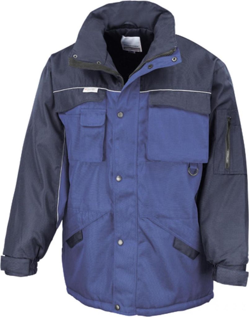 Result WORK-GUARD R72X | Arbeitsjacke Workguard Heavy Duty Combo Coat - Farbe: Navy/Navy - Größe: M