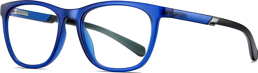 Lunettes de Repos Carrées Anti-Lumière Bleue VeyRey Verres Clairs