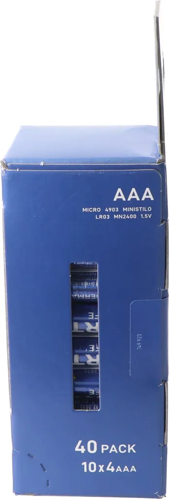 Piles pour télécommande et jouets : Varta AAA LR03 Longlife Power Micro - 9