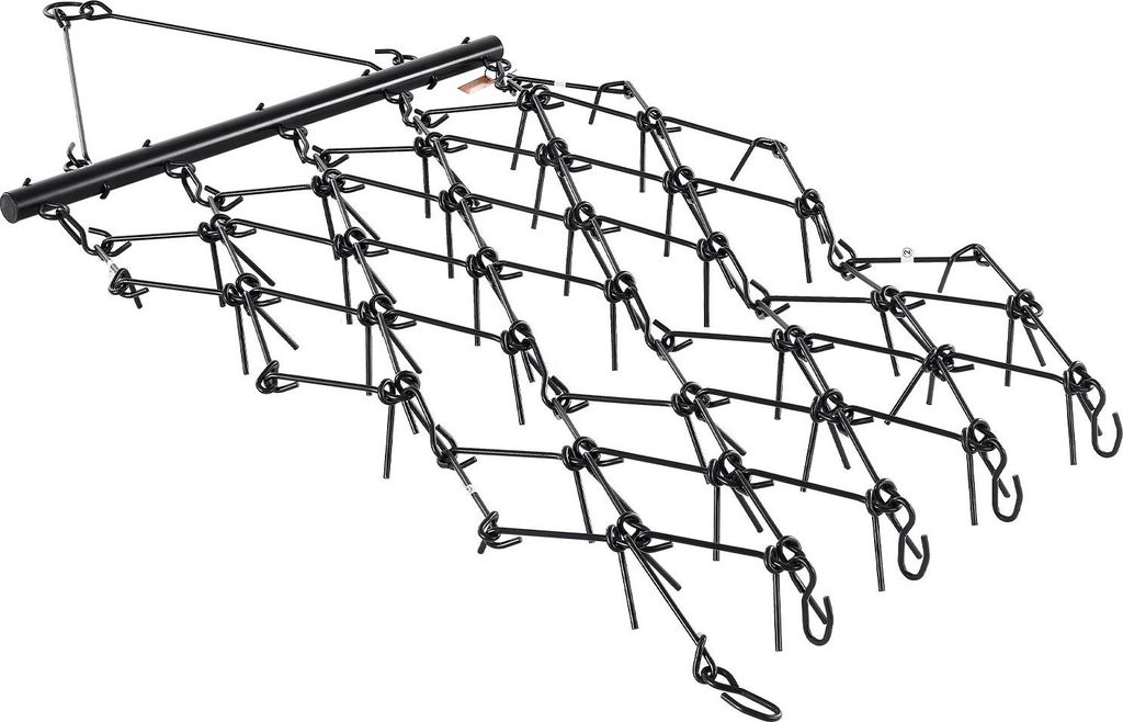 Wiesenegge Schleppegge - 1707 x 1219 mm - 80 Zähne - Für ATV/UTV/Traktor - Bodenvorbereitung & Aussaat - Nivellierung - Pflege von Kiesauffahrten