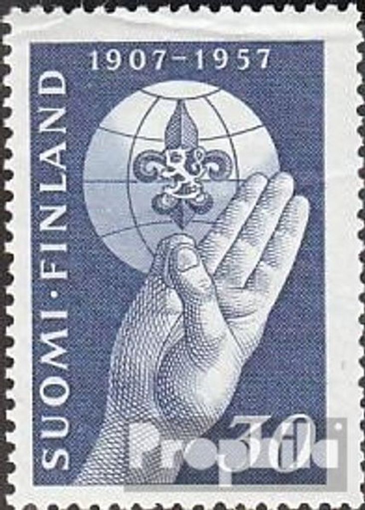 Briefmarken Finnland 1957 Mi 473 (kompl.Ausg.) gestempelt Pfadfinderbewegung