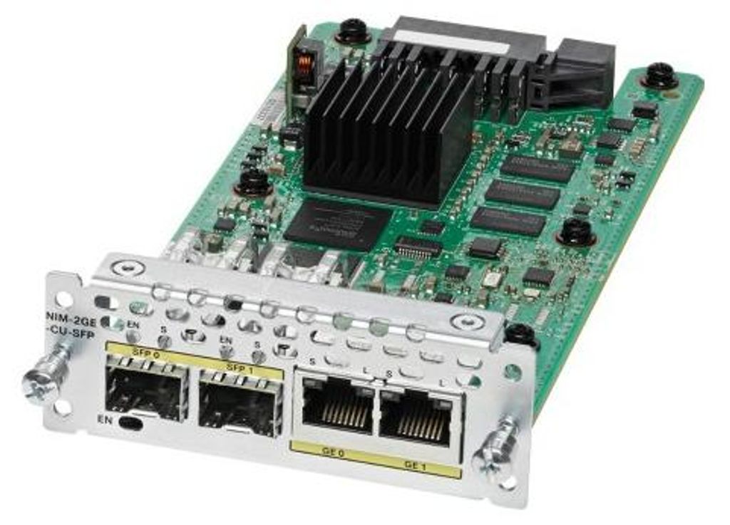Cisco WAN Network Interface Module - Erweiterungsmodul - Kombi-Gigabit-SFP x 2 - für Cisco 4451-X