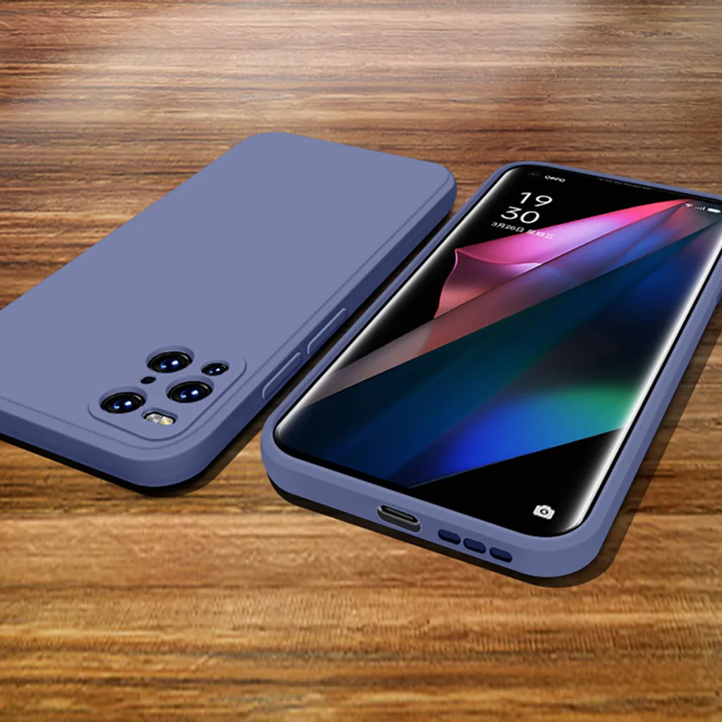 IVoler Custodia Trasparente Per Oppo Find X3 Lite - Cover Sottile In TPU Morbido Con Paraurti Antiurto E Protezione Fotocamera - 2
