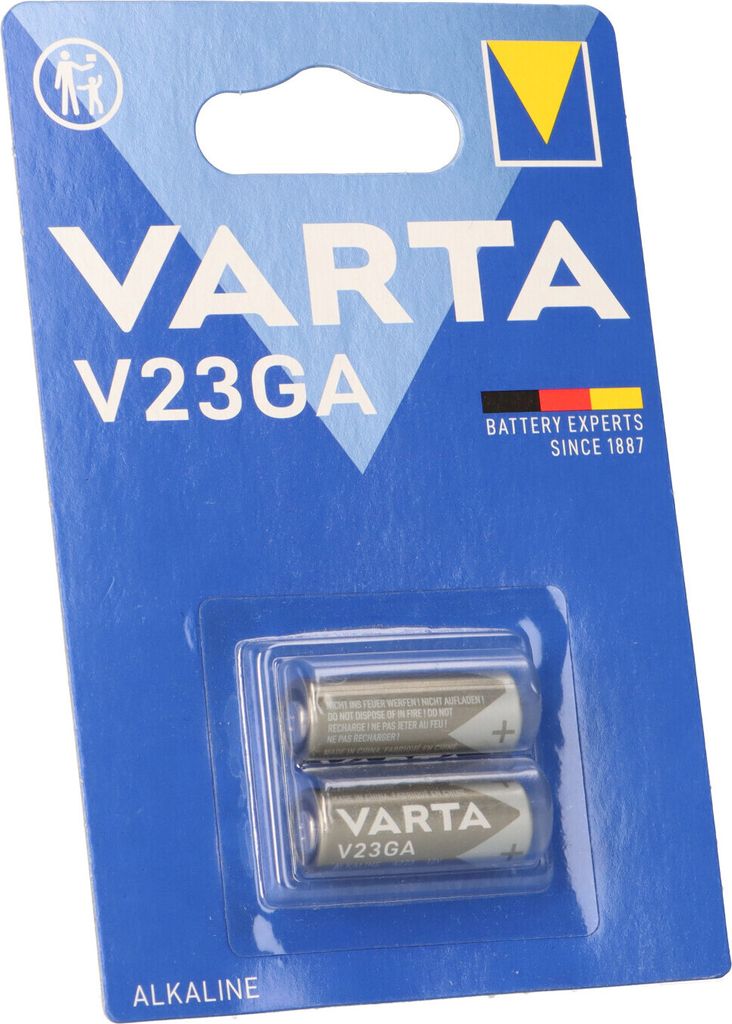 Varta 04223, Jednorazowa bateria, A23, Alkaliczny, 12 V, 2 Zdjęcie produktu 