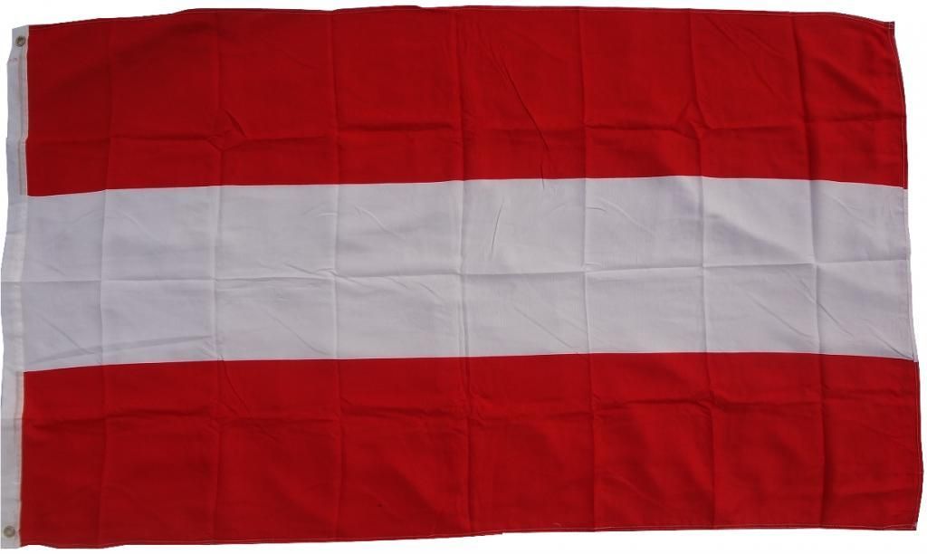 Flagge Österreich 90 x 150 cm - Fahne- reißfest - rissfest Produktbild 
