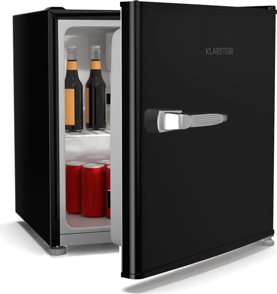 Mini Frigo Silencieux pour Chambre 46L - Klarstein Irene Noir sans Bruit
