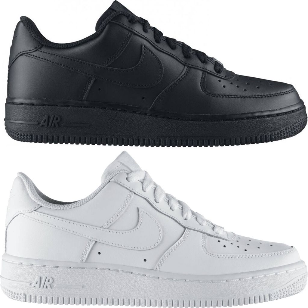 Nike Air Force 1 '07 Sneaker, Triple White, Kinder, Größe Produktbild 