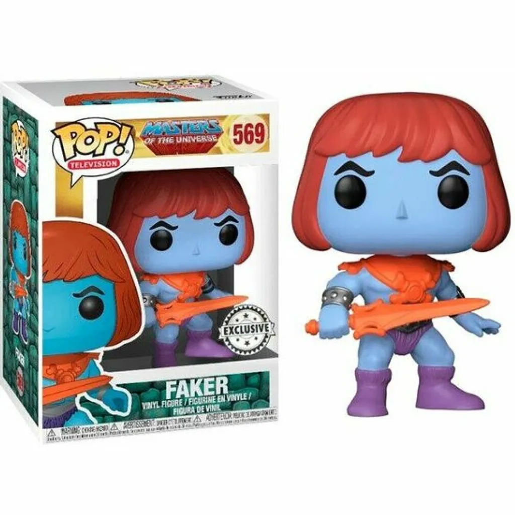 Figurine de collection Faker Funko Pop Masters Of The Universe Exclusive