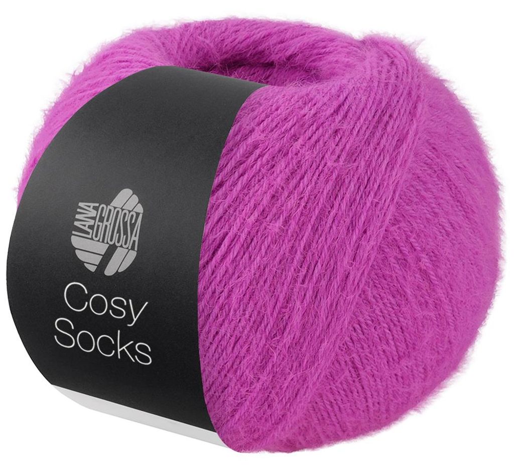 Lana Grossa Meilenweit 100 g COSY SOCKS 400 m Flauschige Produktbild 