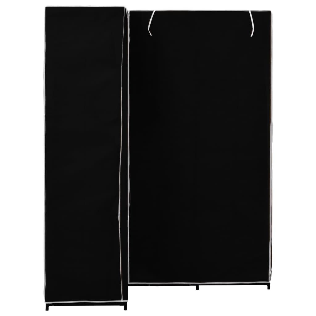 "Winterschlussverkauf " Eckkleiderschrank Schwarz 130x87x169 cm NeuMöbel 9671900