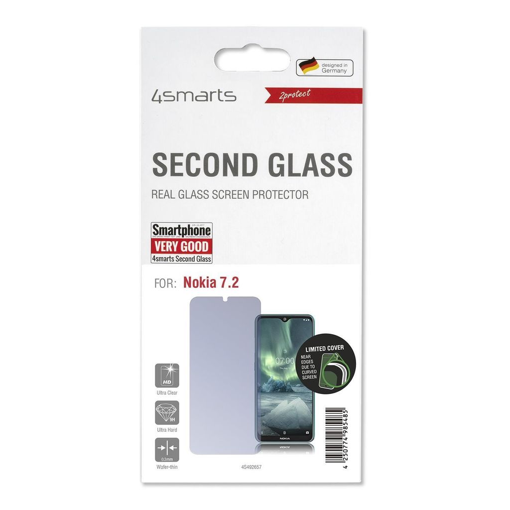 4smarts Second Glass Limited Cover fr Nokia 7.2