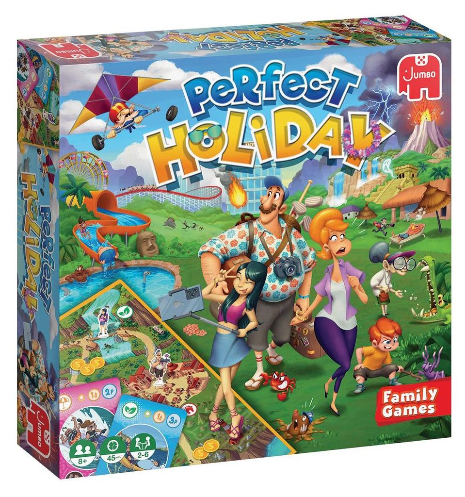 Jumbo Perfect Holiday, Brettspiel, Familie, 8 Jahr(e), Produktbild 