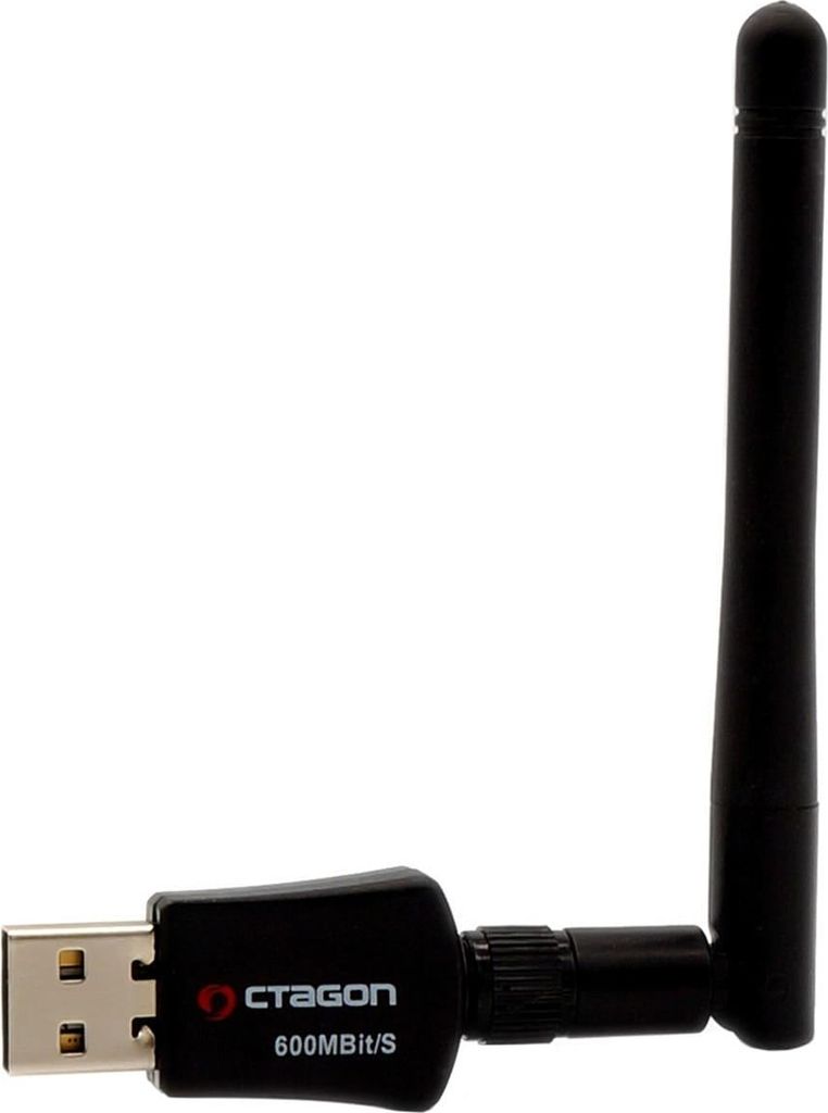 Octagon WL618 Optima WLAN Adapter mit Antenne (600 MBit/s, Produktbild 