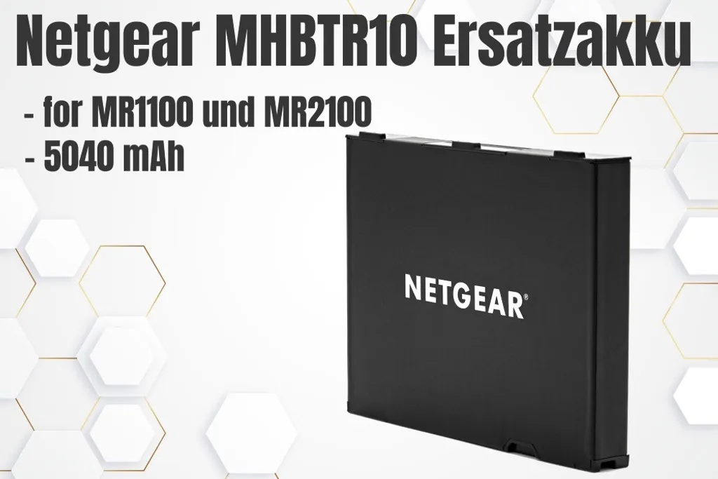 Batterie Netgear MHBTR10 - Solution pour Panne d'Autonomie Hotspot 4G