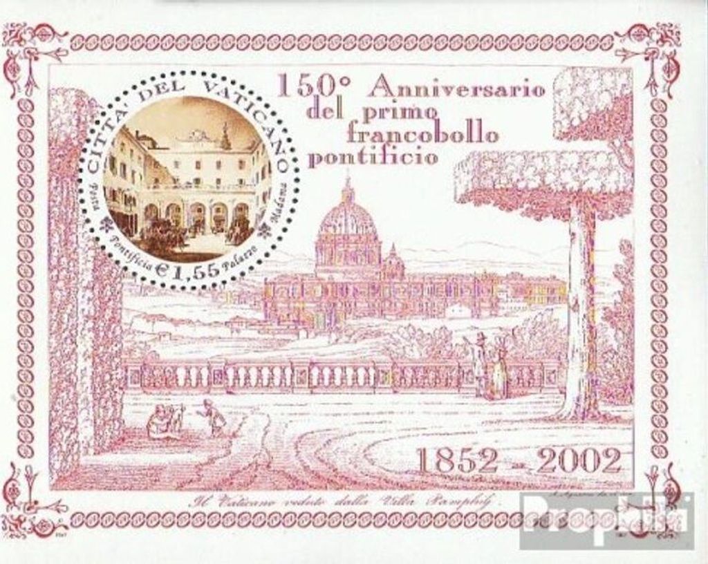 Briefmarken Vatikanstadt 2002 Mi Block23 (kompl.Ausg.) gestempelt Briefmarken
