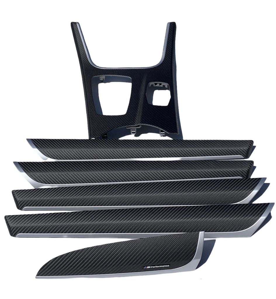Nuovi Listelli Originali In Carbonio Bmw X3 X4 F25 F26 Immagine del prodotto 