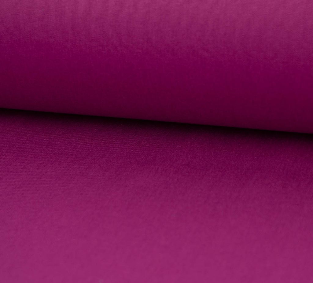 Baumwollstoff Popeline Meterware uni violett – breit, weich Produktbild 